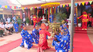 Lễ hội Đình làng Thọ Tràng xã Lệ Mỹ (huyện Phù Ninh, tỉnh Phú Thọ). Ảnh: INT