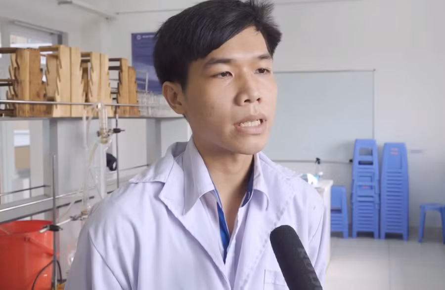 Sinh viên Võ Phan Gia Hưng.