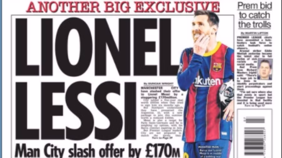 Man City lại “tung đòn” với Messi ảnh 1