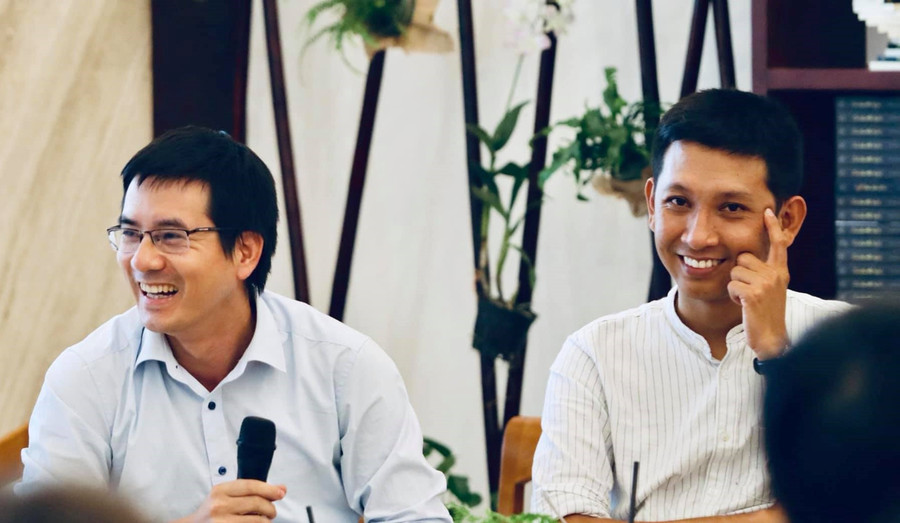 ThS. Nguyễn Quốc Vương và đạo diễn Huỳnh Tuấn Anh. ThS. Nguyễn Quốc Vương và đạo diễn Huỳnh Tuấn Anh.