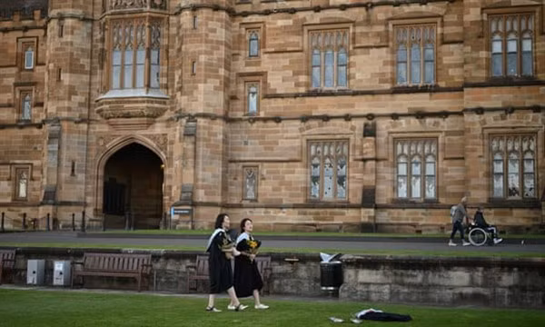 Du học sinh Trung Quốc tại Australia.