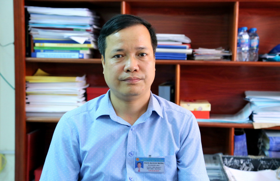 PGS.TS Mai Xuân Trường - Bí thư Đảng ủy, Phó hiệu trưởng Trường ĐH Sư phạm Thái Nguyên. Ảnh: Việt Hà PGS.TS Mai Xuân Trường - Bí thư Đảng ủy, Phó hiệu trưởng Trường ĐH Sư phạm Thái Nguyên. Ảnh: Việt Hà