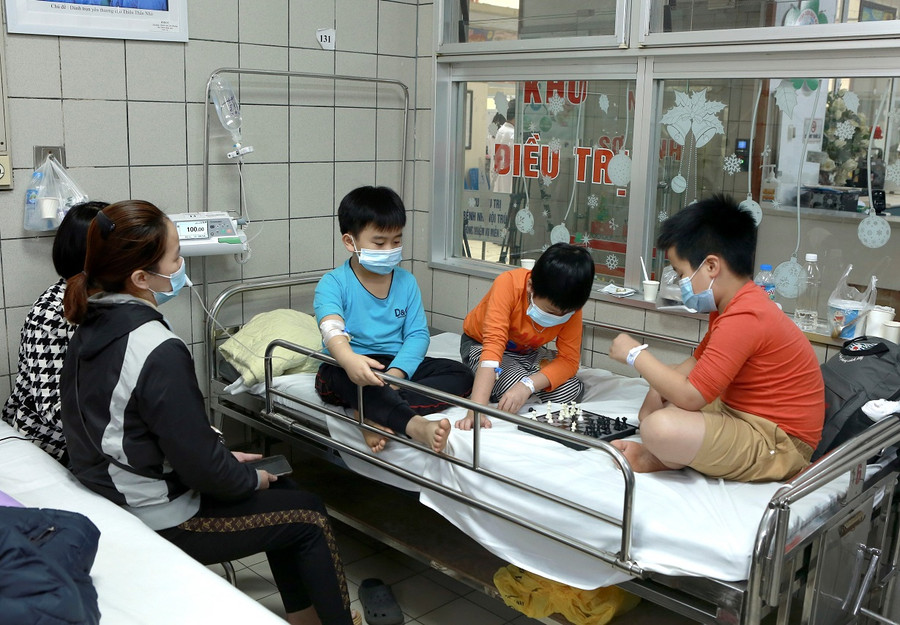 Các bệnh nhi đều được điều trị nhanh chóng, kịp thời. Ảnh: BVCC Các bệnh nhi đều được điều trị nhanh chóng, kịp thời. Ảnh: BVCC