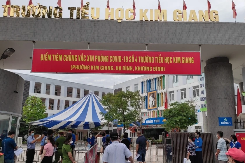 Trường tiểu học Kim Giang.