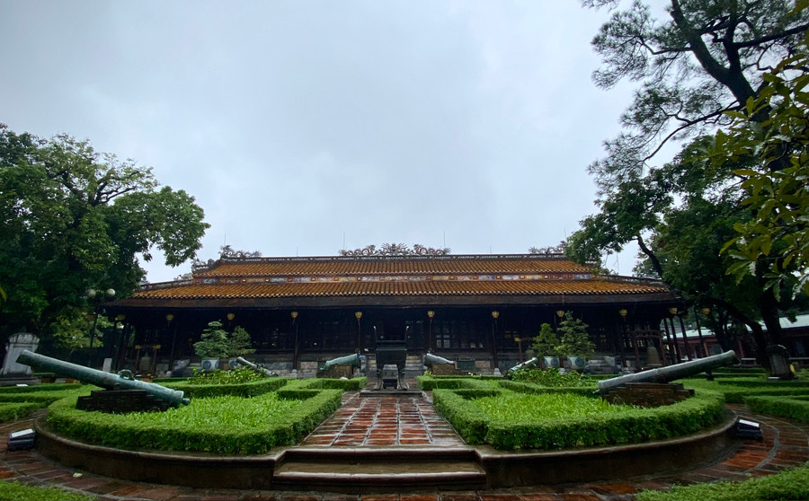 Phát triển Thừa Thiên Huế trên nền tảng bảo tồn và phát huy giá trị di sản. (Trong ảnh là Bảo tàng Cổ vật Cung đình Huế) Phát triển Thừa Thiên Huế trên nền tảng bảo tồn và phát huy giá trị di sản. (Trong ảnh là Bảo tàng Cổ vật Cung đình Huế)
