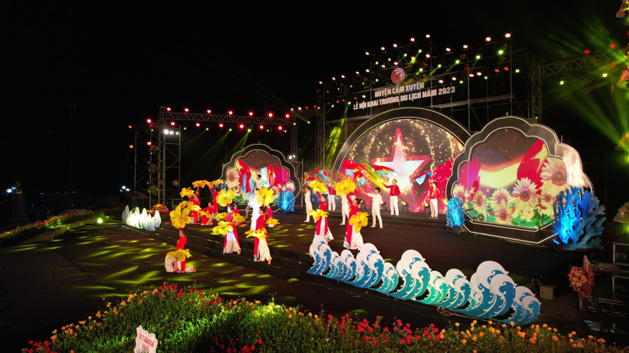 Các tiết mục văn nghệ đặc sắc. (Ảnh: CTV).