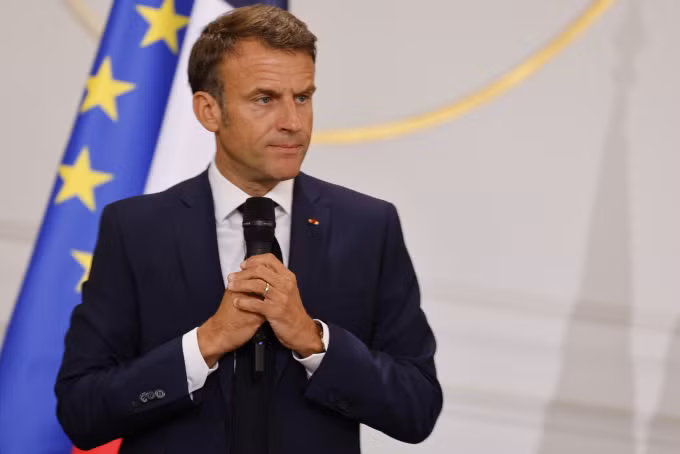 Tổng thống Pháp Emmanuel Macron
