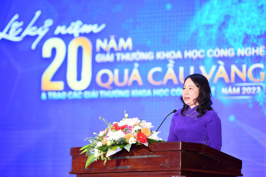 Phó Chủ tịch nước Võ Thị Ánh Xuân.