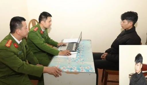 Bị can Lâm tại cơ quan điều tra. Bị can Lâm tại cơ quan điều tra.