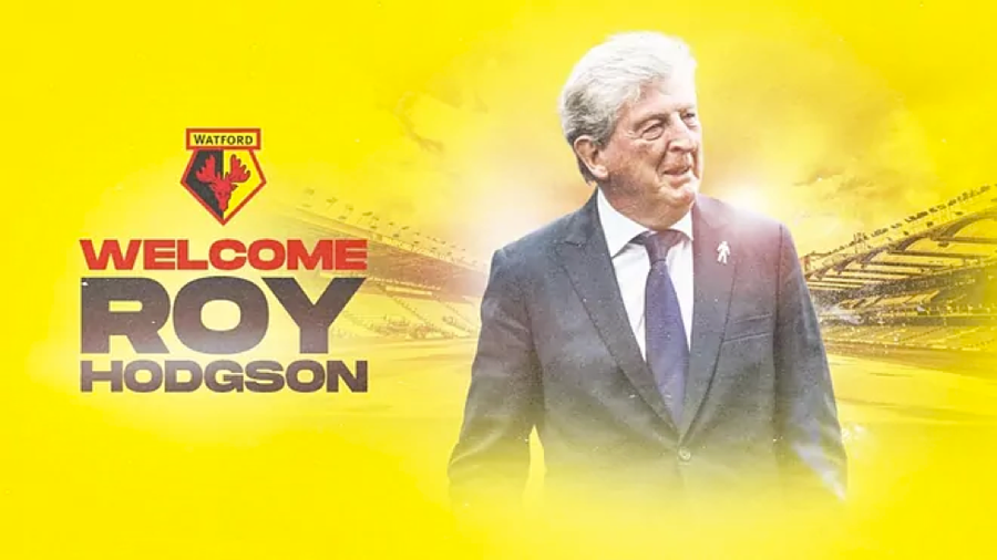 Roy Hodgson chính thức trở thành tân huấn luyện viên của Watford.