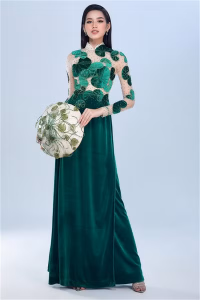 Hoa hậu Đỗ Thị Hà dự thi chung kết Miss World.