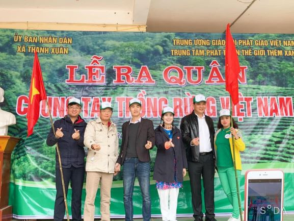 Lễ phát động trồng rừng tại Thanh Xuân (Nghệ An)