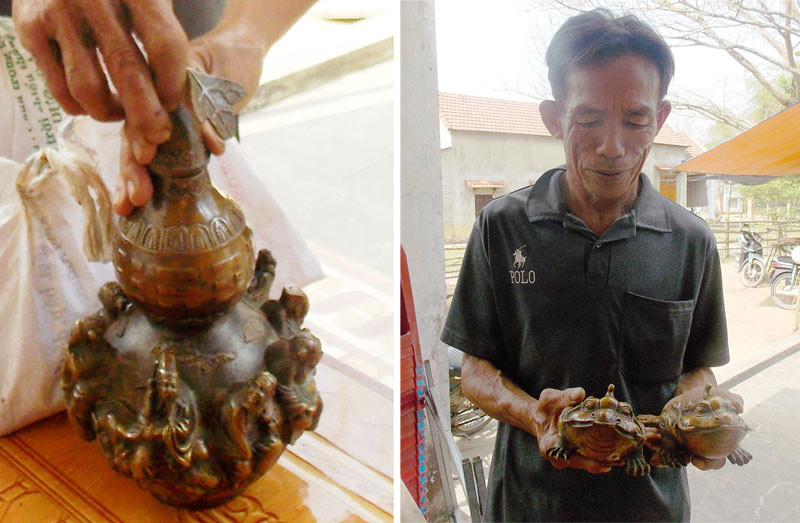 Xuất hiện thủ đoạn nhờ dân giữ hồ lô cổ lừa tiền, vàng hình ảnh 1 xuat hien thu doan nho dan giu ho lo co lua tien, vang hinh anh 1