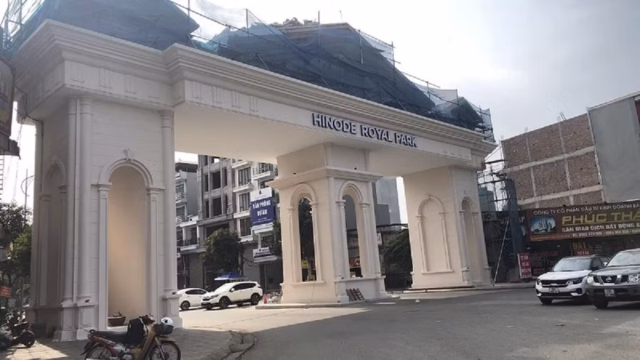 Dự án khu đô thị Kim Chung - Di Trạch (Hinode Royal Park) tại huyện Hoài Đức (Hà Nội) có quy mô khoảng 146 ha do Tổng Công ty Cổ phần Thương mại Xây dựng (Vietracimex - nay đổi tên thành WTO) làm chủ đầu tư.