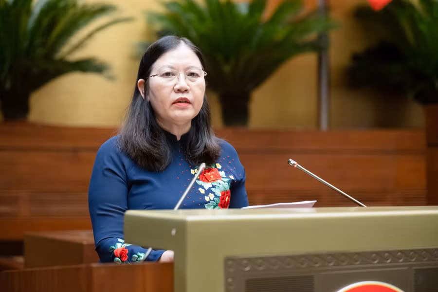 Chủ nhiệm Ủy ban Tư pháp của Quốc hội - Lê Thị Nga.