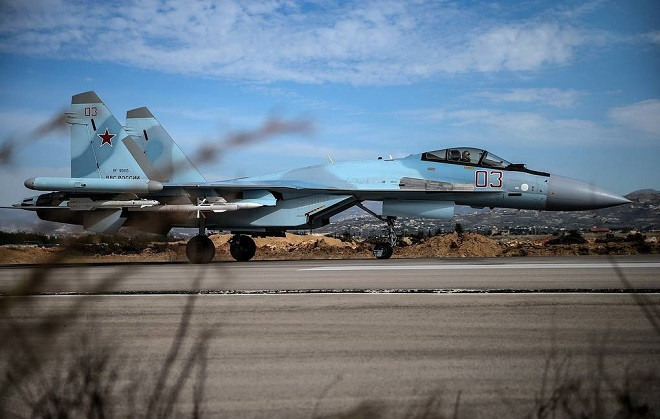 Máy bay chiến đấu Su-35.