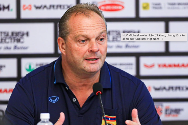 HLV Michael Weiss thừa nhận Việt Nam thắng xứng đáng trận ra quân AFF Cup 2022. HLV Michael Weiss thừa nhận Việt Nam thắng xứng đáng trận ra quân AFF Cup 2022.