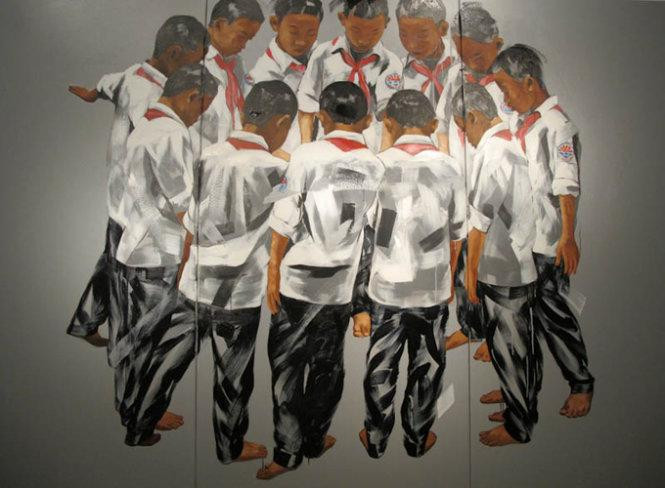 Tác phẩm 'Quyết tâm'. Tác phẩm 'Quyết tâm'.