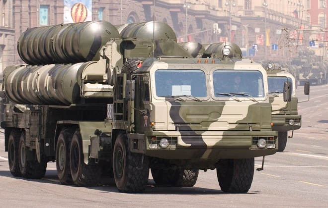 Tổ hợp phòng không S-400 của Nga.