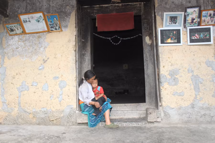 Ngôi nhà ở xã biên giới Sủng Là (Đồng Văn - Hà Giang) xuất hiện trong phim 'Chuyện của Pao' - luôn thu hút khách tham quan.