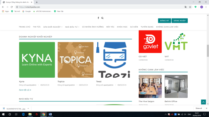Vntechpedia cổng thông tin dành cho khởi nghiệp