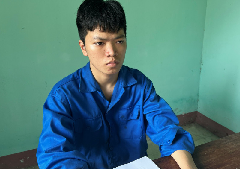Lê Ngọc Quý tại cơ quan Công an. (Ảnh: CACC). Lê Ngọc Quý tại cơ quan Công an. (Ảnh: CACC).