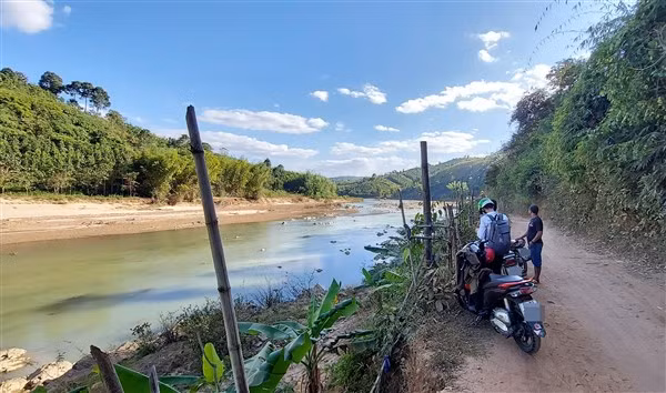 Khu vực dự kiến đầu tư dự án Thủy điện Đăk Bla 3.