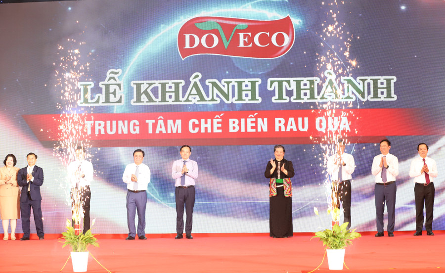 Các đại biểu ấn nút khánh thành nhà máy. Các đại biểu ấn nút khánh thành nhà máy.