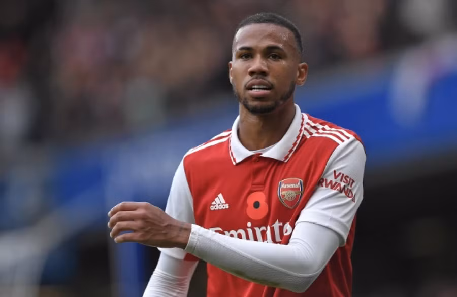 Hậu vệ Gabriel của Arsenal không được điền tên cùng Brazil dự World Cup 2022.