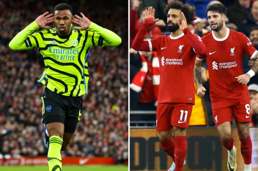 Gabriel Magalhaes ghi bàn cho Arsenal, trong khi Mohamed Salah lập công cho ‘Lữ đoàn đỏ’.