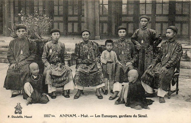 Thái giám triều Nguyễn. Ảnh: tư liệu