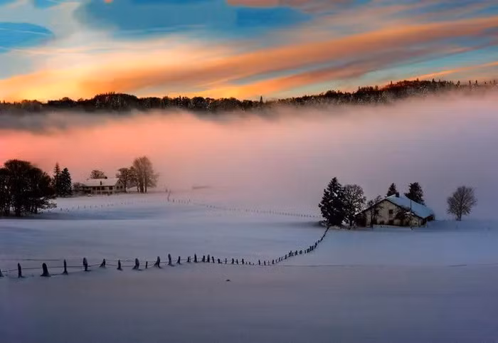 Chiêm ngưỡng những cảnh mùa đông tuyệt đẹp trên thế giới