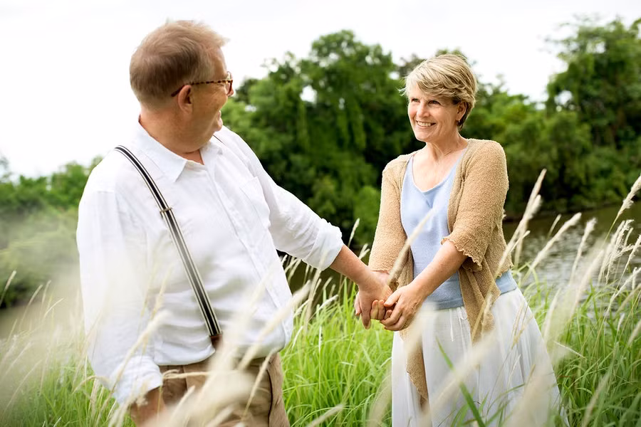 Hạnh phúc của vợ chồng già