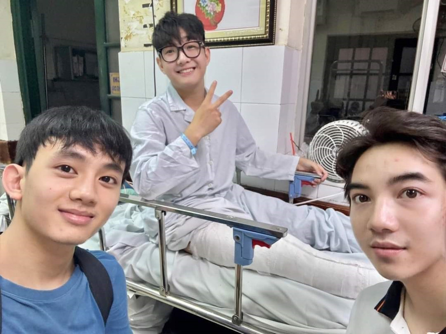 Tinh thần lạc quan của Nguyễn Quốc Huy. Tinh thần lạc quan của Nguyễn Quốc Huy.