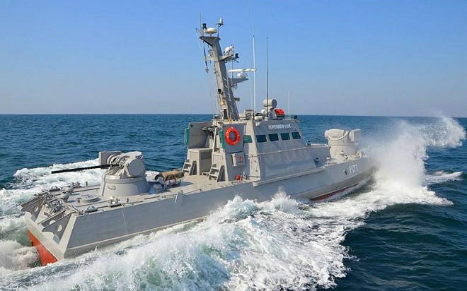 Tàu chiến bọc thép Gyurza của Ukraine.