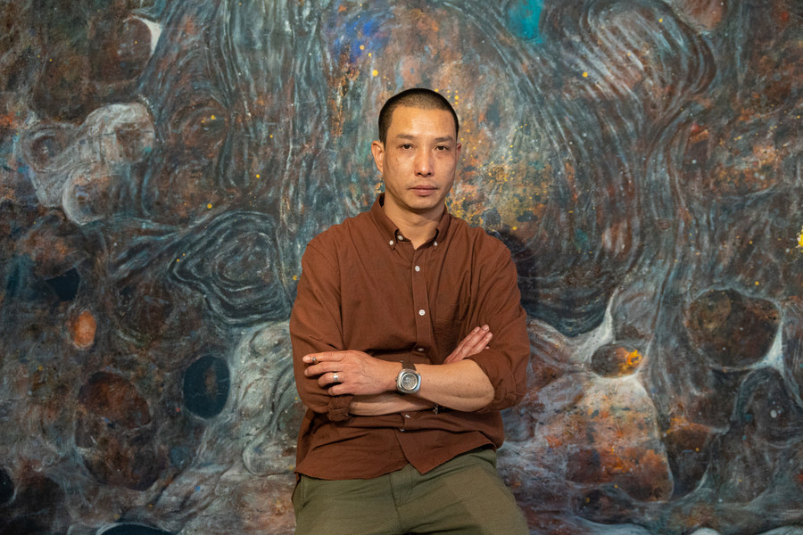 Họa sĩ Đoàn Xuân Tặng.