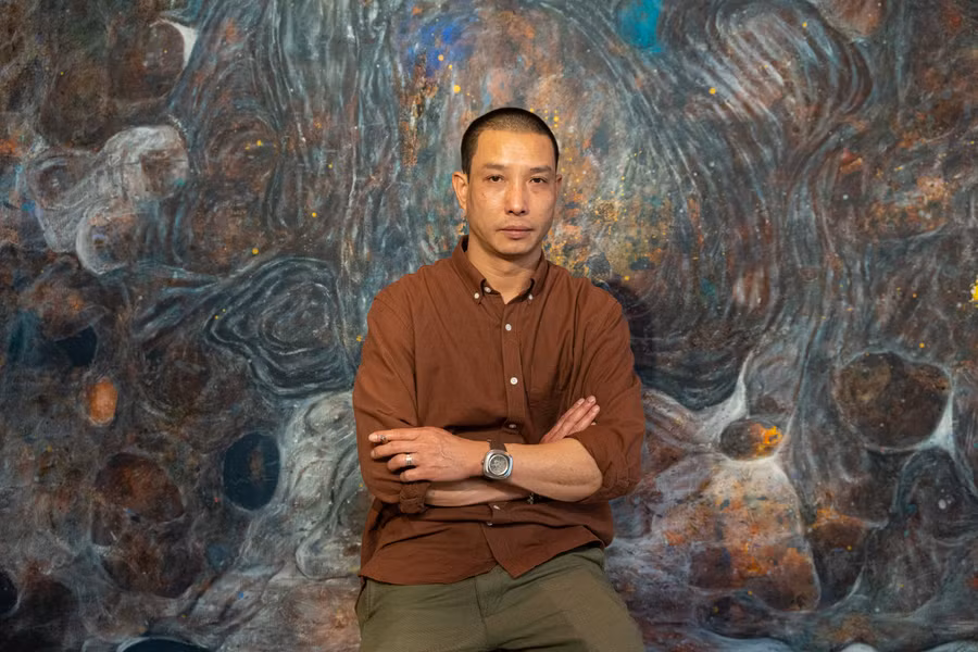 Họa sĩ Đoàn Xuân Tặng.