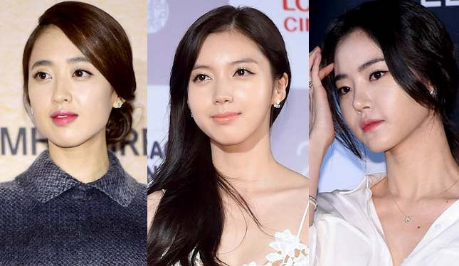 Từ trái sang: Kim Min Jung, Kim Ok Bin, Hwang Seung Un. Ảnh: Osen Từ trái sang: Kim Min Jung, Kim Ok Bin, Hwang Seung Un. Ảnh: Osen