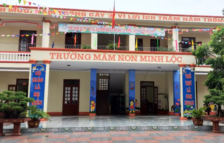 Trường Mầm non Minh Lộc (Hậu Lộc, Thanh Hóa).