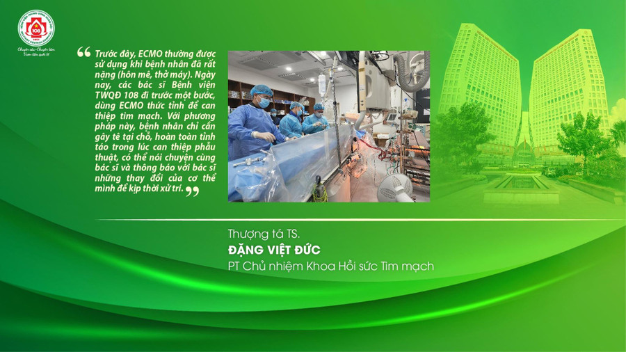 Ảnh: BV Trung ương Quân đội 108.