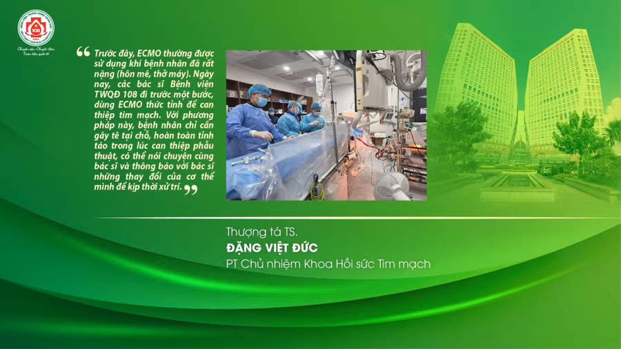 Ảnh: BV Trung ương Quân đội 108.