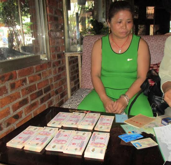 Đối tượng Chu Thị Oanh. Ảnh: Báo Quảng Nam Đối tượng Chu Thị Oanh. Ảnh: Báo Quảng Nam