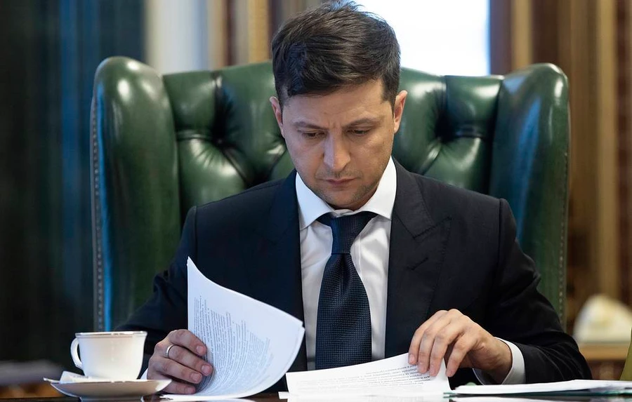 Tổng thống Ukraina Volodymyr Zelensky
