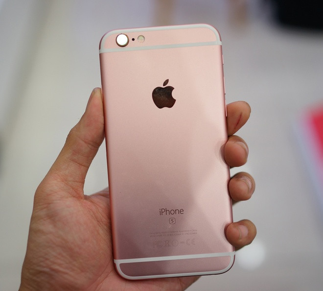 Mở hộp iPhone 6s màu vàng hồng tại Việt Nam ảnh 4