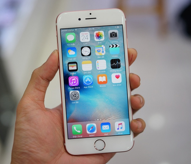 Mở hộp iPhone 6s màu vàng hồng tại Việt Nam ảnh 3