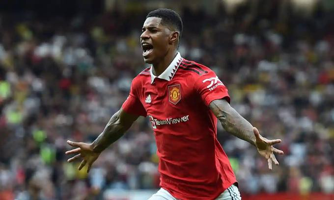 Marcus Rashford lập cú đúp bàn thắng và một kiến tạo giúp Man Utd đả bại Arsenal 3-1. Marcus Rashford lập cú đúp bàn thắng và một kiến tạo giúp Man Utd đả bại Arsenal 3-1.