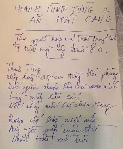 Nhà thơ Thanh Tùng "Thời hoa đỏ" khóc trong sinh nhật tuổi 80 ảnh 6