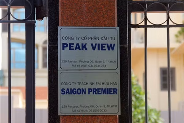 CTCP Đầu tư Peak View được biết đến nhiều trong vụ án liên quan đến Vũ “nhôm”.