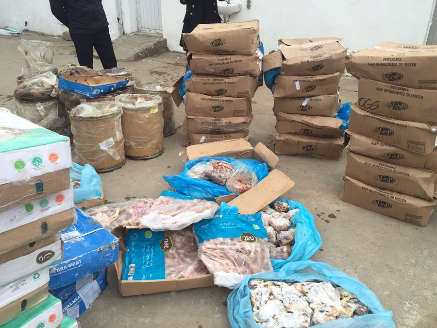 Số hàng bị lực lượng chức năng thu giữ