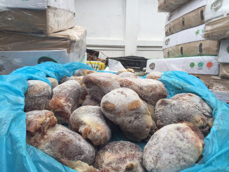 Tim lợn nhập khẩu đã hết hạn sử dụng 5 tháng